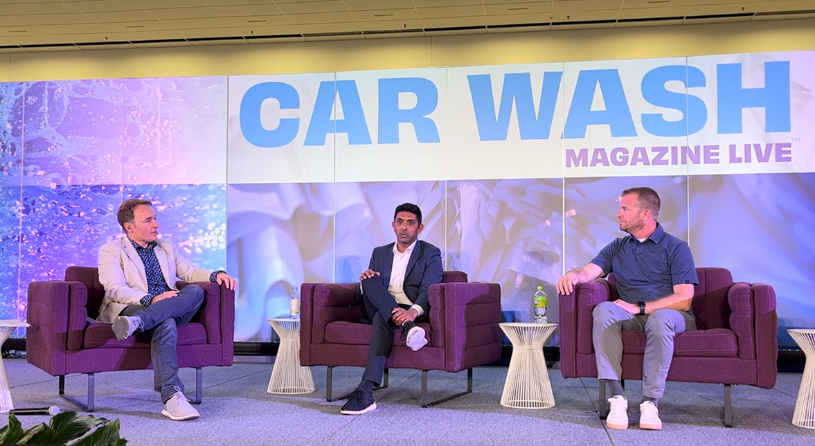 Anoop Kanthan, Brian Krusz, and Matt DeWolf at The Car Wash Show