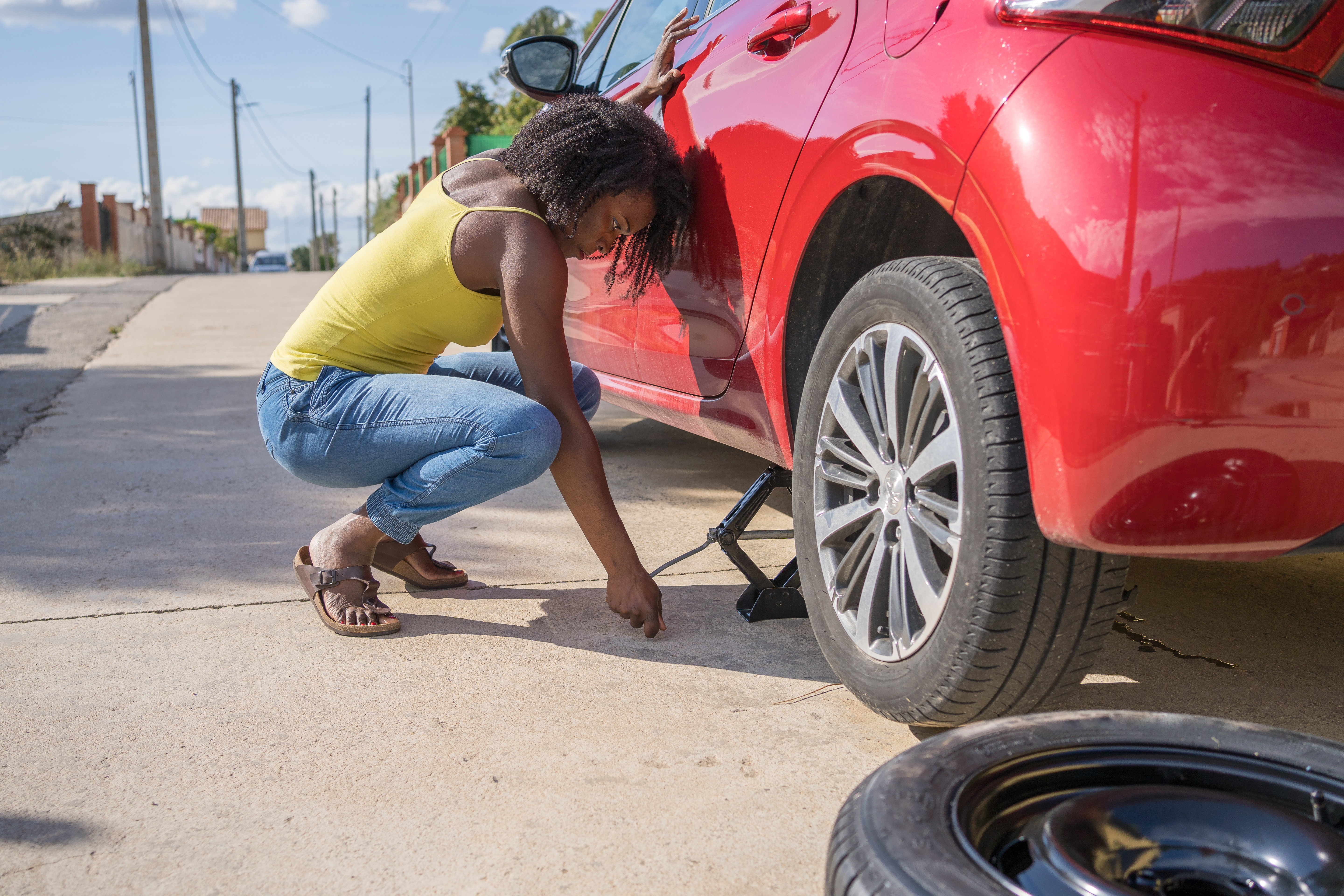 tire change